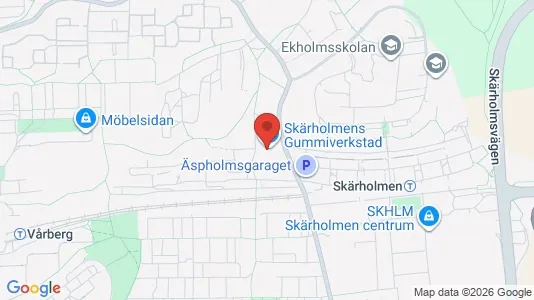 Kontorslokaler att hyra i Söderort - kort over placeringen