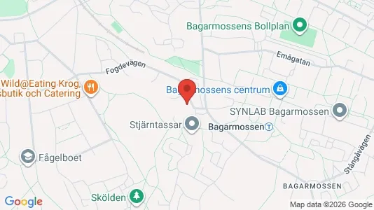Kontorslokaler att hyra i Söderort - kort over placeringen