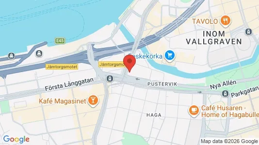 Kontorslokaler att hyra i Göteborg Centrum - kort over placeringen