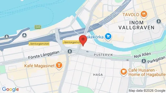 Kontorslokaler att hyra i Göteborg Centrum - kort over placeringen